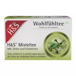 H&S Té de muérdago con selenio y vitaminas bolsitas filtrantes, 20X2 g