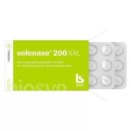 SELENASE 200 XXL tabletas, 90 uds