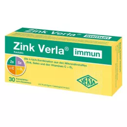 ZINK VERLA Comprimidos masticables para inmunidad, 30 uds