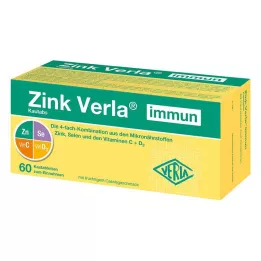 ZINK VERLA Comprimidos masticables para inmunidad, 60 uds