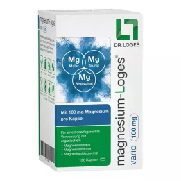 MAGNESIUM-LOGES cápsulas vario 100 mg, 120 uds
