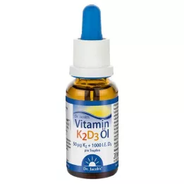 VITAMIN Aceite K2D3 Dr. Jacobs, 20 ml