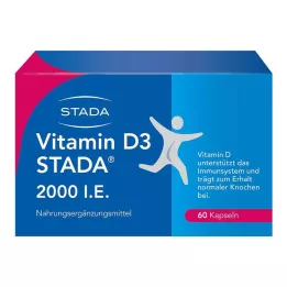 VITAMIN D3 STADA 2000 U.I. cápsulas, 60 uds
