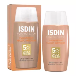 ISDIN Fotoprotector Fusion Water Col. medio SPF 50, 50 ml