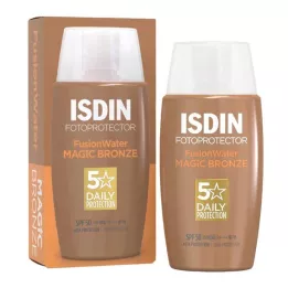 ISDIN Fotoprotector Fusion Water Col.bronce SPF 50, 50 ml