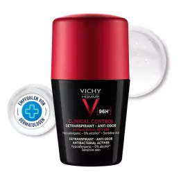 VICHY HOMME Desodorante Clinical Control 96h Roll-on, 50 ml