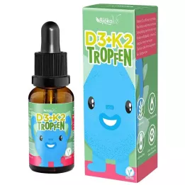 VITAMIN Gotas D3+K2 para niños, 10 ml