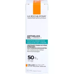 ROCHE-POSAY Gel corrector de aceite Anthelios LSF 50+, 50 ml