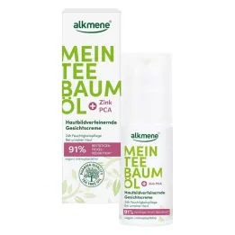 Crema facial con aceite de árbol de té Alkmene, 50 ml