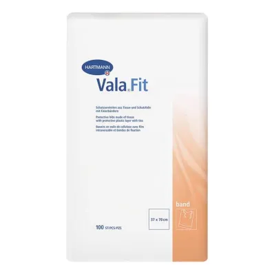 Baberos protectores con banda Valafit 37x70 cm, 100 piezas