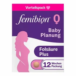 Tabletas de planificación de bebés Femibion 0, 84 piezas