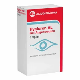 Gotas para los ojos en gel de ácido hialurónico AL 3 mg / ml, 2X10 ml