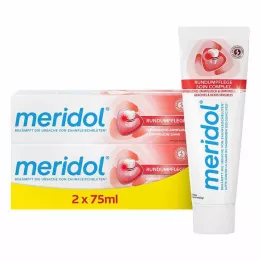 MERIDOL Pasta de dientes de cuidado integral, paquete doble, 2 x 75 ml