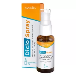 DICLOSPRAY 40 mg/g Spray para aplicación cutánea Solución, 25 g