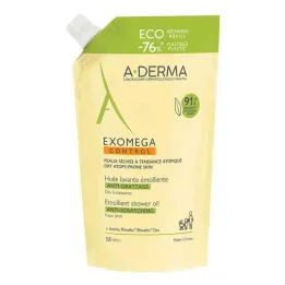 Recambio de aceite de ducha A-derma Exomega Control (500 ml)