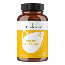 Vitamina D3 + K2 Osteo 2.000 UI Vit.D3 + 80 µg K2 Kps, 120 st
