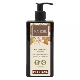 PLANTANA Leche corporal de almendras, 250 ml
