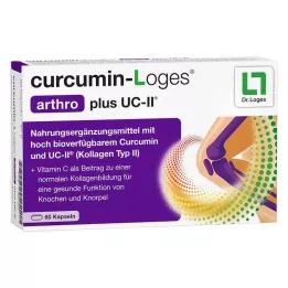 CURCUMIN-LOGES arthro plus UC-II cápsulas, 60 uds