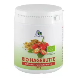 HAGEBUTTEN PULVER Orgánico, 300 g
