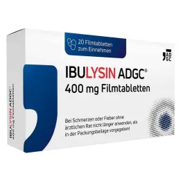 IBULYSIN ADGC® 400 mg comprimidos recubiertos con película, 20 piezas