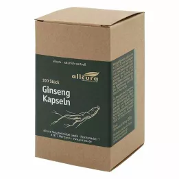 GINSENG 500 cápsulas, 100 uds
