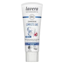 Pasta de dientes Lavera Cuidado completo sin flúor, 75 ml