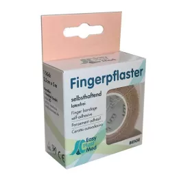 UM EASYPLAST Parche para dedos autoadhesivo 2,5 cm x 5 m beige, 1 unidad