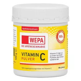 WEPA Vitamina C en polvo, lata, 100 g