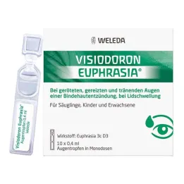 Visiodoron Euphrasia gotas para los ojos en monodosis, 10x0,4 ml