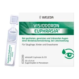 Visiodoron Euphrasia gotas para los ojos en monodosis, 20x0,4 ml