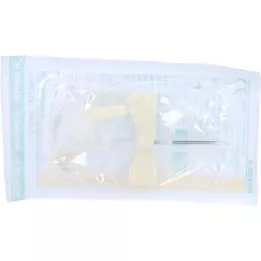 VENOFIX Punto de vena de seguridad.19 G 1,1x19mm 30cm crema, 1ud