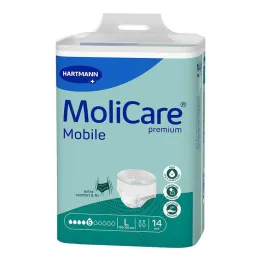 Molicare Premium Mobile 5 gotas Tamaño L, 14 ST