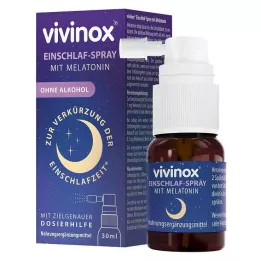 VIVINOX Spray para dormir con melatonina, 30 ml