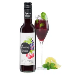 Aperino aperitivo orgánico sin alcohol Johannisb.Acero.Salus, 370 ml
