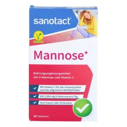 Sanotact Manosa+ comprimidos (30 piezas)