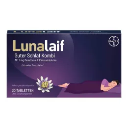 Lunalaif tabletas combinadas para dormir bien, 30 piezas