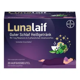 Lunalaif Good Sleep Bolsas de bebidas calientes, 20 ST