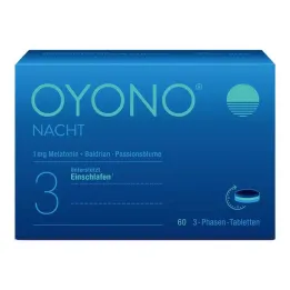 Tabletas nocturnas de Oyono, 60 piezas