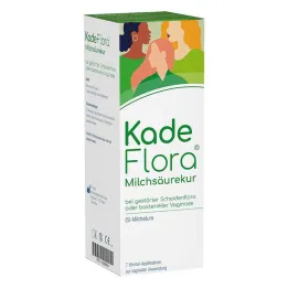 Kadeflora tratamiento con ácido láctico aplicador desechable uso vaginal, 7X2,5 g