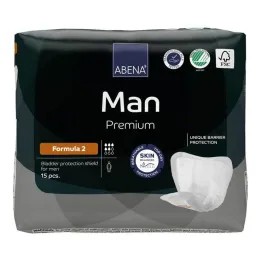 Plantillas Abena Man Premium Fórmula 2, 15 piezas
