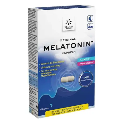 Cápsulas de melatonina Plus, 30 cápsulas