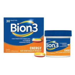 Tabletas energéticas BION3, 30 ST