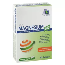 MAGNESIUM Cápsulas de 400 mg, 60 uds