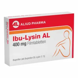 Ibu-lisina AL 400 mg comprimidos recubiertos con película, 10 piezas