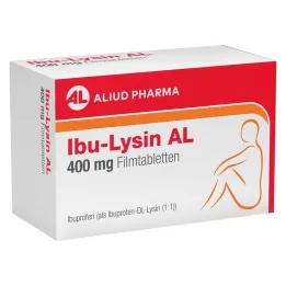 IBU-LYSIN AL Comprimidos recubiertos con película de 400 mg, 50 uds