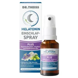 DR.THEISS Spray para dormir con melatonina Plus, 20 ml