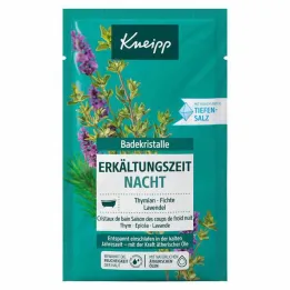 Cristales de baño Kneipp noche de estación fría, 60 g