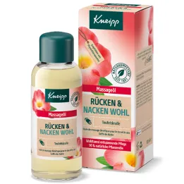KNEIPP Aceite de masaje para la espalda &amp; Pozo para el cuello, 100 ml