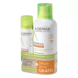 A-DERMA Promo-kit EXOMEGA CONTROL Creme+Spray, 1 pz