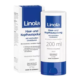 LINOLA Acondicionador para cabello y cuero cabelludo, 200 ml
